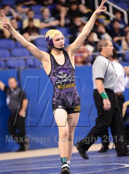 Thumbnail 1 in NCHSAA 4A Wrestling Championships photogallery.