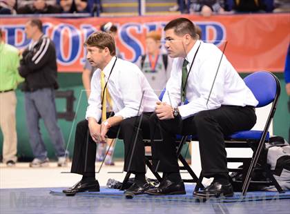 Thumbnail 3 in NCHSAA 4A Wrestling Championships photogallery.