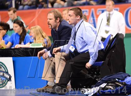 Thumbnail 3 in NCHSAA 4A Wrestling Championships photogallery.