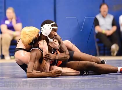 Thumbnail 1 in NCHSAA 4A Wrestling Championships photogallery.
