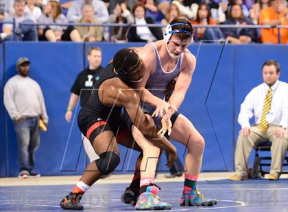 Thumbnail 3 in NCHSAA 4A Wrestling Championships photogallery.