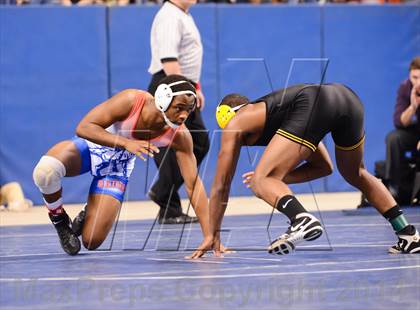Thumbnail 2 in NCHSAA 4A Wrestling Championships photogallery.