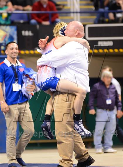 Thumbnail 1 in NCHSAA 4A Wrestling Championships photogallery.