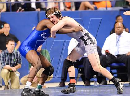Thumbnail 3 in NCHSAA 4A Wrestling Championships photogallery.
