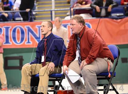 Thumbnail 3 in NCHSAA 4A Wrestling Championships photogallery.