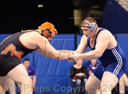 Thumbnail 1 in NCHSAA 4A Wrestling Championships photogallery.
