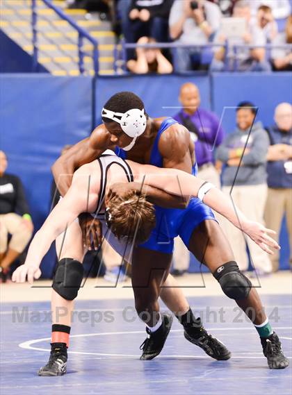 Thumbnail 2 in NCHSAA 4A Wrestling Championships photogallery.