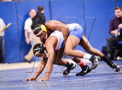 Thumbnail 3 in NCHSAA 4A Wrestling Championships photogallery.