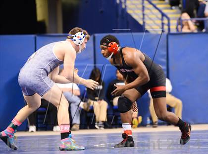 Thumbnail 2 in NCHSAA 4A Wrestling Championships photogallery.