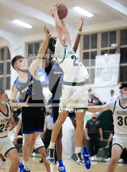 Thumbnail 3 in St. Monica vs Windward (West Side Tip Off Classic) photogallery.