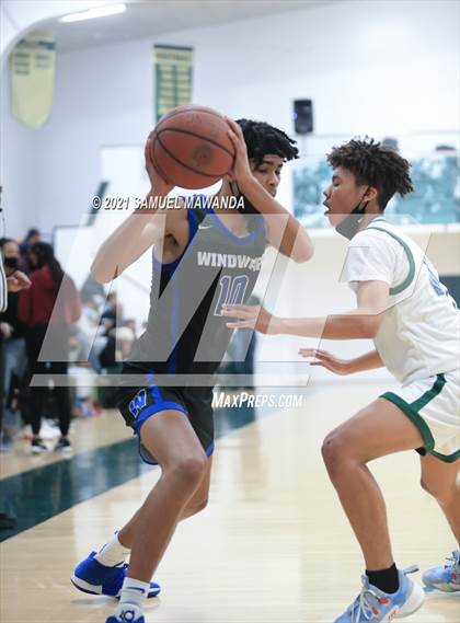 Thumbnail 2 in St. Monica vs Windward (West Side Tip Off Classic) photogallery.