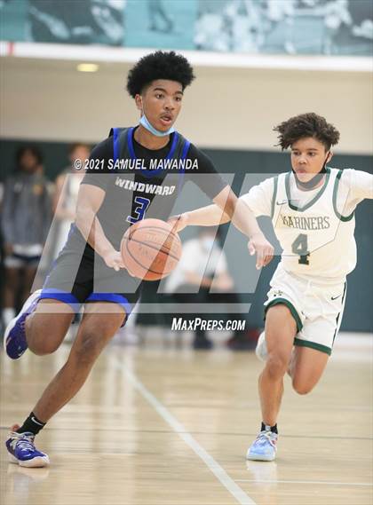 Thumbnail 3 in St. Monica vs Windward (West Side Tip Off Classic) photogallery.