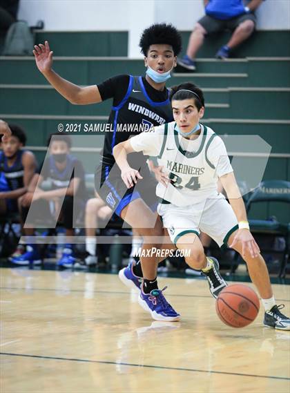 Thumbnail 2 in St. Monica vs Windward (West Side Tip Off Classic) photogallery.