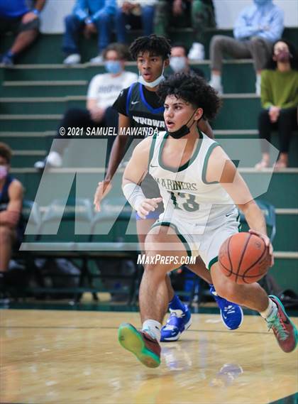 Thumbnail 1 in St. Monica vs Windward (West Side Tip Off Classic) photogallery.