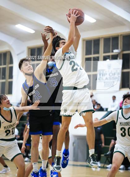 Thumbnail 1 in St. Monica vs Windward (West Side Tip Off Classic) photogallery.