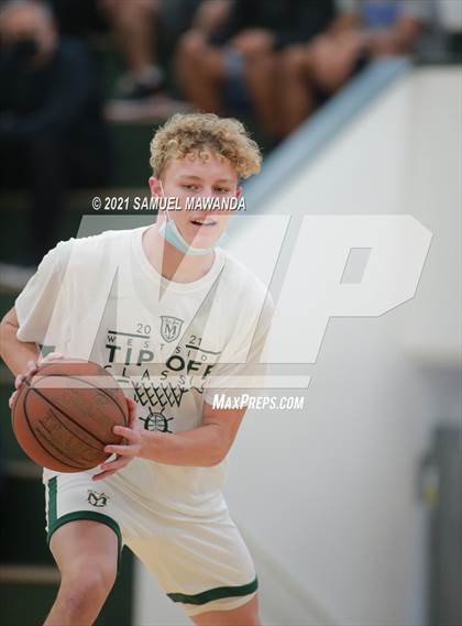 Thumbnail 1 in St. Monica vs Windward (West Side Tip Off Classic) photogallery.
