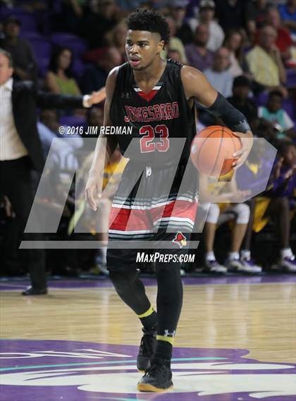Thumbnail 3 in Jonesboro vs. Montverde Academy (City of Palms Classic) photogallery.