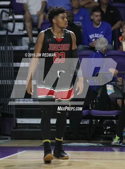 Thumbnail 1 in Jonesboro vs. Montverde Academy (City of Palms Classic) photogallery.