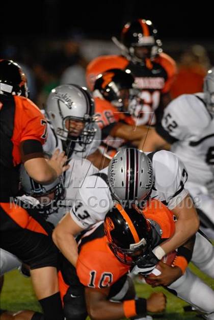 Thumbnail 1 in Chandler Hamilton vs. Booker T. Washington (Miami Kickoff Classic) photogallery.