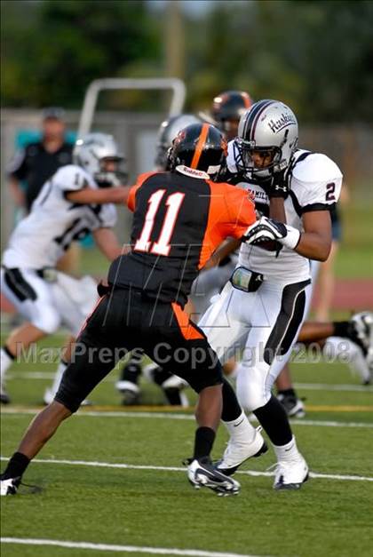Thumbnail 3 in Chandler Hamilton vs. Booker T. Washington (Miami Kickoff Classic) photogallery.