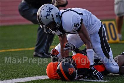 Thumbnail 1 in Chandler Hamilton vs. Booker T. Washington (Miami Kickoff Classic) photogallery.
