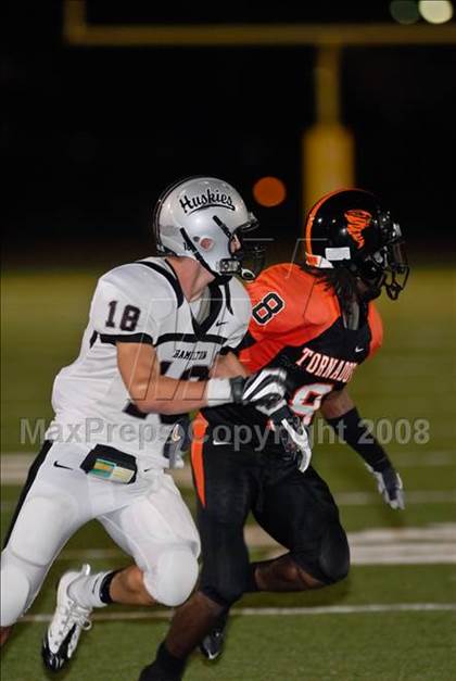Thumbnail 2 in Chandler Hamilton vs. Booker T. Washington (Miami Kickoff Classic) photogallery.