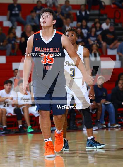 Thumbnail 1 in Rolling Hills Prep vs. Birmingham (Ryse Williams Pac Shores Tournament) photogallery.