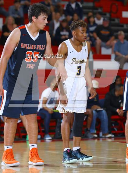 Thumbnail 3 in Rolling Hills Prep vs. Birmingham (Ryse Williams Pac Shores Tournament) photogallery.