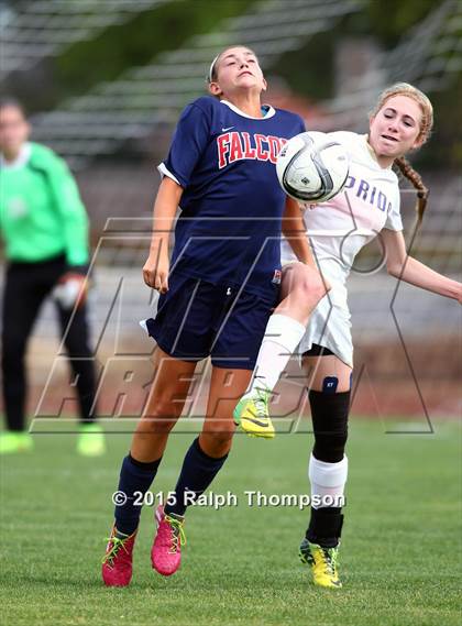Thumbnail 2 in Vacaville Christian @ Bradshaw Christian (BCHS Senior Night) photogallery.