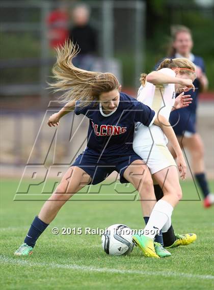 Thumbnail 2 in Vacaville Christian @ Bradshaw Christian (BCHS Senior Night) photogallery.