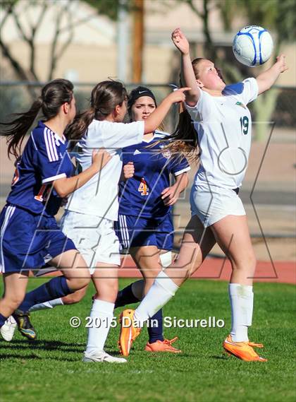 Thumbnail 3 in Poston Butte vs Tanque Verde (Apache Junction Tournament)  photogallery.