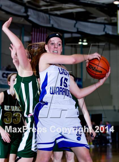 Thumbnail 2 in Eldred vs. Romulus (NYSPHSAA Class D Semifinal) photogallery.