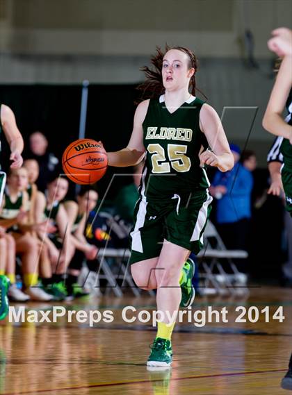 Thumbnail 2 in Eldred vs. Romulus (NYSPHSAA Class D Semifinal) photogallery.