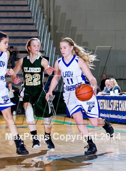 Thumbnail 3 in Eldred vs. Romulus (NYSPHSAA Class D Semifinal) photogallery.