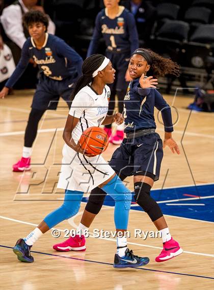 Thumbnail 1 in Ribault vs. Riverdale Baptist (DICK's National Tournament Final) photogallery.