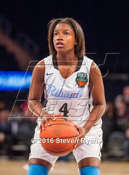 Thumbnail 1 in Ribault vs. Riverdale Baptist (DICK's National Tournament Final) photogallery.