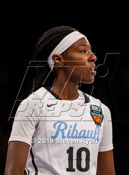 Thumbnail 1 in Ribault vs. Riverdale Baptist (DICK's National Tournament Final) photogallery.