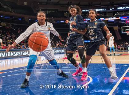 Thumbnail 1 in Ribault vs. Riverdale Baptist (DICK's National Tournament Final) photogallery.