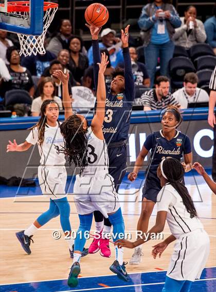 Thumbnail 3 in Ribault vs. Riverdale Baptist (DICK's National Tournament Final) photogallery.