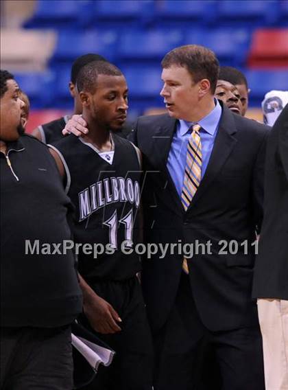 Thumbnail 1 in New Hanover vs Millbrook (NCHSAA Regional Final) photogallery.