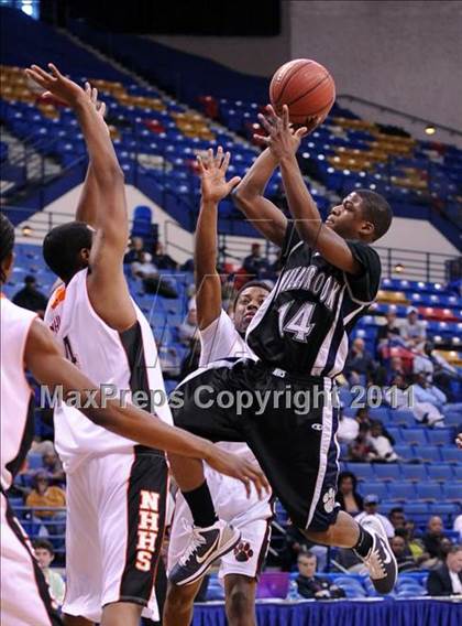 Thumbnail 3 in New Hanover vs Millbrook (NCHSAA Regional Final) photogallery.