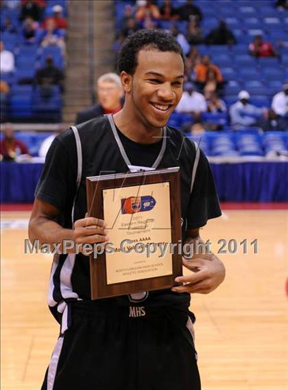 Thumbnail 1 in New Hanover vs Millbrook (NCHSAA Regional Final) photogallery.