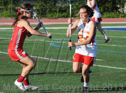 Thumbnail 2 in Mater Dei vs. Rosary photogallery.