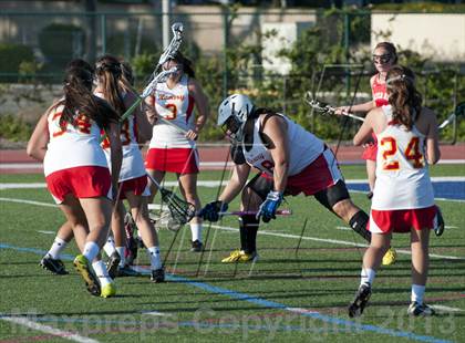 Thumbnail 2 in Mater Dei vs. Rosary photogallery.