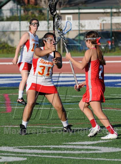 Thumbnail 1 in Mater Dei vs. Rosary photogallery.