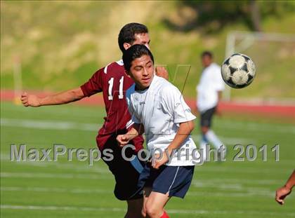 Thumbnail 3 in Point Loma vs. Hoover (San Diego City Tournament) photogallery.