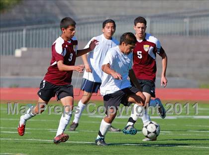 Thumbnail 1 in Point Loma vs. Hoover (San Diego City Tournament) photogallery.