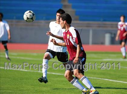 Thumbnail 3 in Point Loma vs. Hoover (San Diego City Tournament) photogallery.
