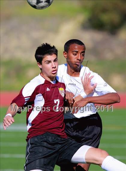 Thumbnail 2 in Point Loma vs. Hoover (San Diego City Tournament) photogallery.