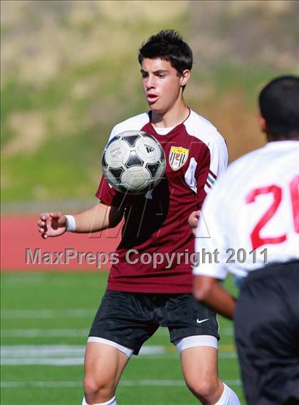 Thumbnail 2 in Point Loma vs. Hoover (San Diego City Tournament) photogallery.